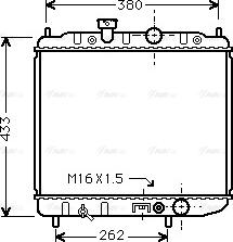 Ava Quality Cooling MTA2036 - Radiators, Motora dzesēšanas sistēma www.autospares.lv