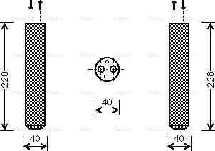 Ava Quality Cooling MTD236 - Sausinātājs, Kondicionieris www.autospares.lv