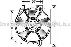 Ava Quality Cooling MZ 7534 - Ventilators, Motora dzesēšanas sistēma www.autospares.lv