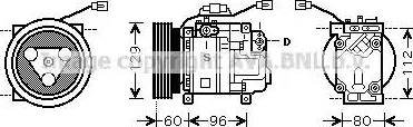 Ava Quality Cooling MZ K202 - Kompresors, Gaisa kond. sistēma www.autospares.lv