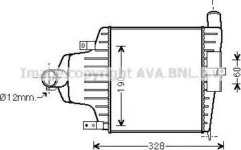 Ava Quality Cooling OLA4415 - Starpdzesētājs www.autospares.lv