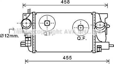 Ava Quality Cooling OL4575 - Starpdzesētājs www.autospares.lv