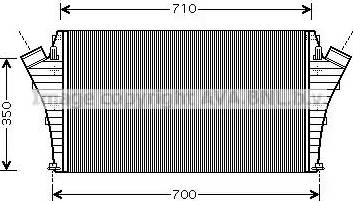 Ava Quality Cooling OL 4360 - Starpdzesētājs www.autospares.lv