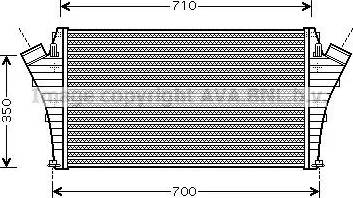 Ava Quality Cooling OL 4361 - Starpdzesētājs www.autospares.lv