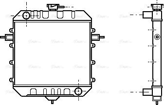 Ava Quality Cooling OL 2033 - Starpdzesētājs www.autospares.lv