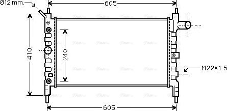 Ava Quality Cooling OL 2026 - Radiators, Motora dzesēšanas sistēma www.autospares.lv