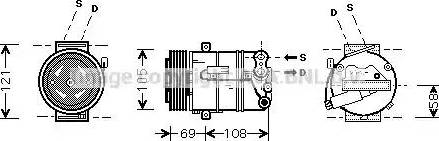 Ava Quality Cooling OL K427 - Kompresors, Gaisa kond. sistēma www.autospares.lv