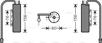 Ava Quality Cooling OL D458 - Sausinātājs, Kondicionieris www.autospares.lv