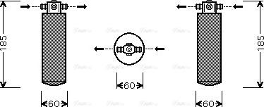 Ava Quality Cooling OL D393 - Sausinātājs, Kondicionieris www.autospares.lv