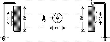 Ava Quality Cooling OL D336 - Sausinātājs, Kondicionieris www.autospares.lv