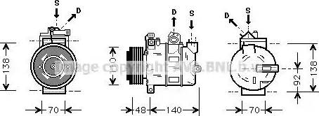 Ava Quality Cooling OL K356 - Kompresors, Gaisa kond. sistēma www.autospares.lv