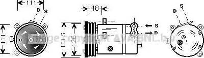 Ava Quality Cooling OL K280 - Kompresors, Gaisa kond. sistēma www.autospares.lv