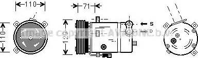 Ava Quality Cooling OL K276 - Kompresors, Gaisa kond. sistēma autospares.lv