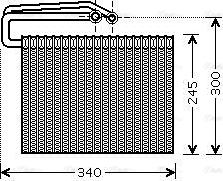 Ava Quality Cooling OL V399 - Iztvaikotājs, Gaisa kondicionēšanas sistēma www.autospares.lv