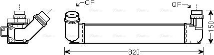 Ava Quality Cooling RT4564 - Starpdzesētājs www.autospares.lv