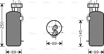 Ava Quality Cooling RT D330 - Sausinātājs, Kondicionieris www.autospares.lv