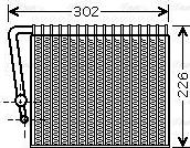 Ava Quality Cooling RT V356 - Iztvaikotājs, Gaisa kondicionēšanas sistēma www.autospares.lv