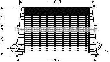 Ava Quality Cooling SB 4047 - Starpdzesētājs www.autospares.lv