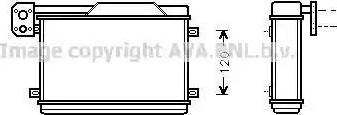 Ava Quality Cooling SB 6013 - Siltummainis, Salona apsilde www.autospares.lv