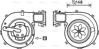 Ava Quality Cooling SB8079 - Salona ventilators www.autospares.lv