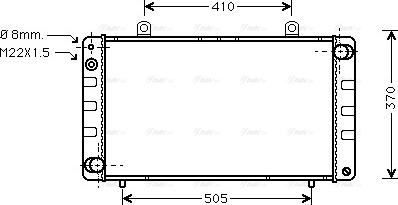 Ava Quality Cooling SB 2003 - Radiators, Motora dzesēšanas sistēma www.autospares.lv