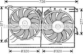 Ava Quality Cooling SB 7502 - Ventilators, Motora dzesēšanas sistēma www.autospares.lv