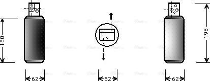 Ava Quality Cooling SB D044 - Sausinātājs, Kondicionieris www.autospares.lv