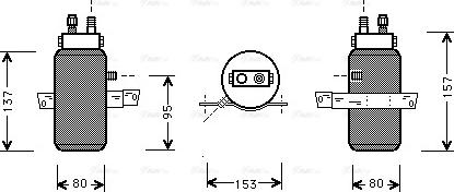 Ava Quality Cooling SB D043 - Sausinātājs, Kondicionieris www.autospares.lv