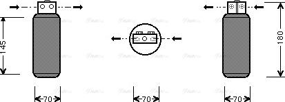 Ava Quality Cooling SB D042 - Sausinātājs, Kondicionieris www.autospares.lv