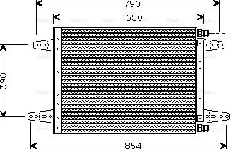 Ava Quality Cooling SC 5007 - Kondensators, Gaisa kond. sistēma www.autospares.lv