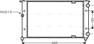 Ava Quality Cooling ST 2021 - Radiators, Motora dzesēšanas sistēma www.autospares.lv