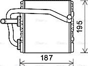 Ava Quality Cooling SUA6108 - Siltummainis, Salona apsilde www.autospares.lv