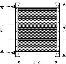 Ava Quality Cooling VL 5029 - Kondensators, Gaisa kond. sistēma www.autospares.lv