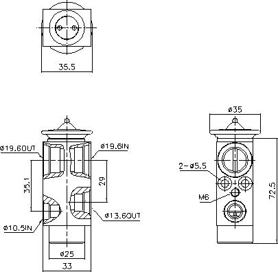 Ava Quality Cooling VL1179 - Izplešanās vārsts, Gaisa kond. sistēma www.autospares.lv