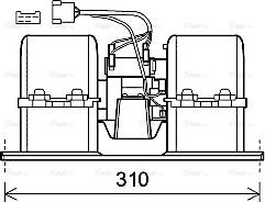 Ava Quality Cooling VL8082 - Salona ventilators www.autospares.lv