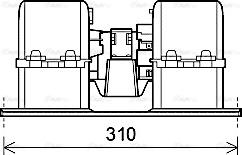 Ava Quality Cooling VL8071 - Salona ventilators www.autospares.lv