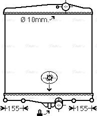 Ava Quality Cooling VL2042N - Radiators, Motora dzesēšanas sistēma www.autospares.lv