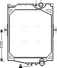 Ava Quality Cooling VL2016 - Radiators, Motora dzesēšanas sistēma www.autospares.lv