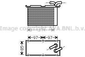 Ava Quality Cooling VN4305 - Starpdzesētājs www.autospares.lv