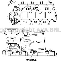 Ava Quality Cooling VN4376 - Starpdzesētājs www.autospares.lv