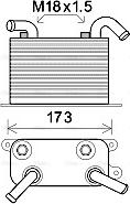 Ava Quality Cooling VN3310 - Eļļas radiators, Automātiskā pārnesumkārba www.autospares.lv