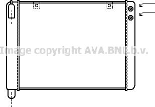 Ava Quality Cooling VN2033 - Radiators, Motora dzesēšanas sistēma autospares.lv