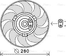 Ava Quality Cooling VN7530 - Ventilators, Motora dzesēšanas sistēma www.autospares.lv