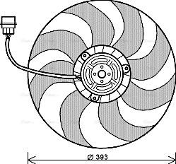 Ava Quality Cooling VN7526 - Ventilators, Motora dzesēšanas sistēma www.autospares.lv