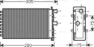 Ava Quality Cooling VNA6239 - Siltummainis, Salona apsilde www.autospares.lv