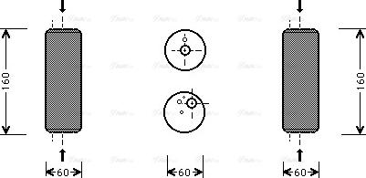 Ava Quality Cooling VND014 - Sausinātājs, Kondicionieris www.autospares.lv