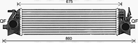 Ava Quality Cooling VO4305 - Starpdzesētājs www.autospares.lv
