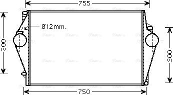 Ava Quality Cooling VOA4137 - Starpdzesētājs www.autospares.lv