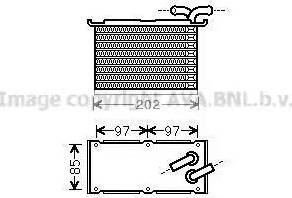 Ava Quality Cooling VW4397 - Starpdzesētājs www.autospares.lv