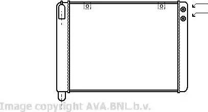 Ava Quality Cooling VW 2033 - Radiators, Motora dzesēšanas sistēma autospares.lv